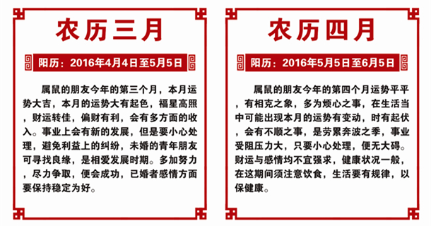 生肖鼠2016年运势 生肖鼠2016年运势