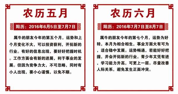 生肖牛2016年运势 生肖牛2016年运势