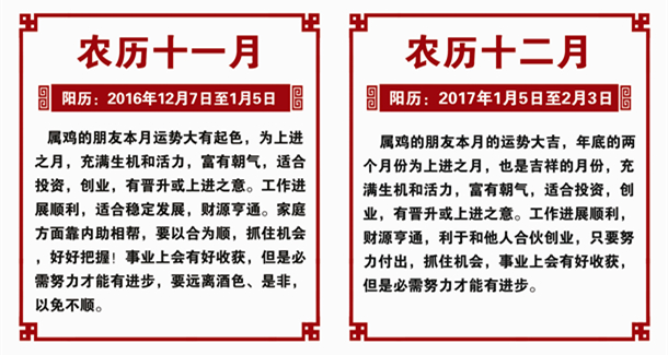生肖鸡2016年运势 生肖鸡2016年运势