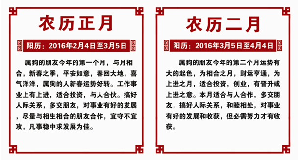生肖狗2016年运势 生肖狗2016年运势