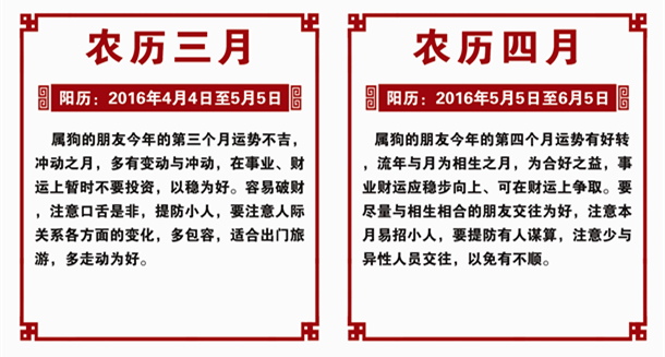 生肖狗2016年运势 生肖狗2016年运势